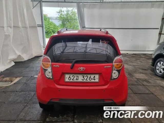 CHEVROLET MATIZ CREATIVE 2010 — 97 410 км, красный, Корея — под ключ — фото 3