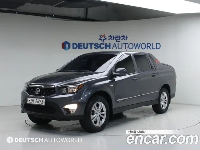 KGM KORANDO SPORTS 2018 — 137 703 км, серый, Корея — под ключ — фото 1