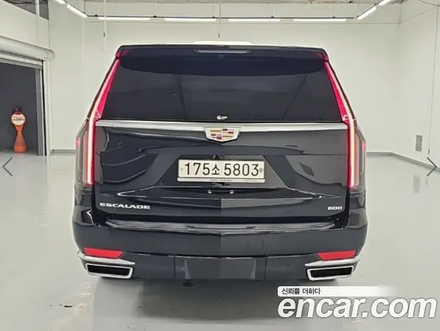 CADILLAC ESCALADE 2021 — 28 372 км, чёрный, Корея — под ключ — фото 3