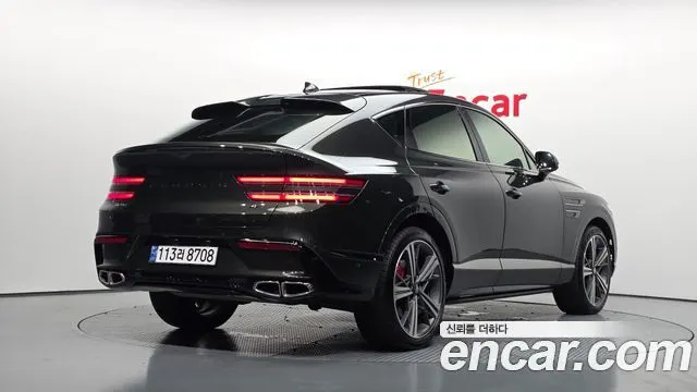 GENESIS GV80 COUPE 2024 — 33 586 км, тёмно-зелёный, Корея — под ключ — фото 2