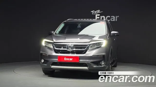 HONDA PILOT 2019 — 87 810 км, чёрный, Корея — под ключ — фото 3
