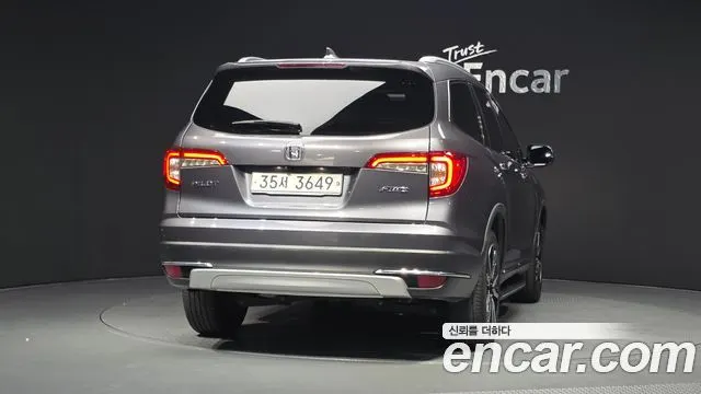 HONDA PILOT 2019 — 87 810 км, чёрный, Корея — под ключ — фото 4