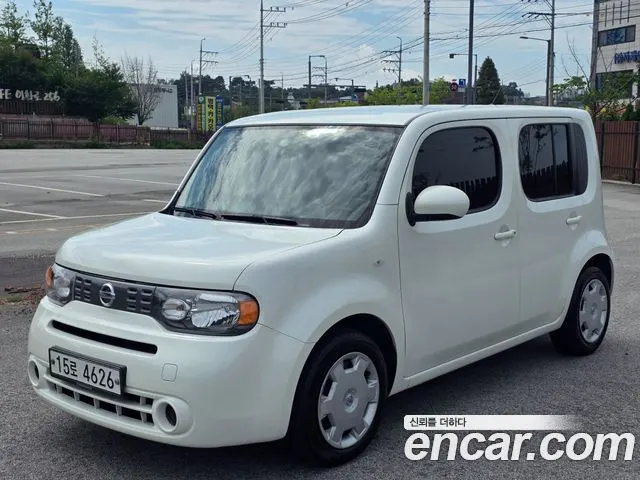 NISSAN CUBE 2012 — 99 869 км, белый-перламутр, Корея — под ключ — фото 2