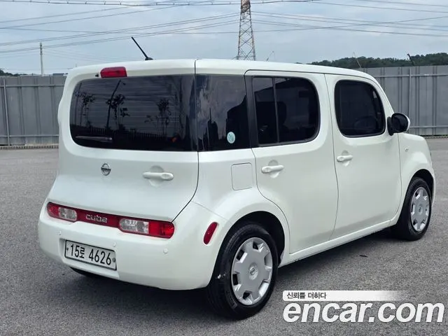 NISSAN CUBE 2012 — 99 869 км, белый-перламутр, Корея — под ключ — фото 4