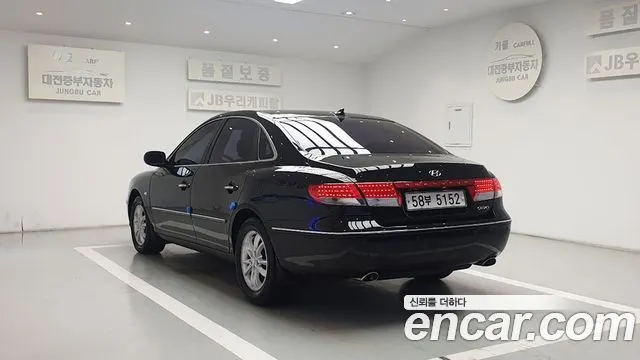 HYUNDAI GRANDEUR NEW LUXURY 2009 — 245 000 км, чёрный, Корея — под ключ — фото 4