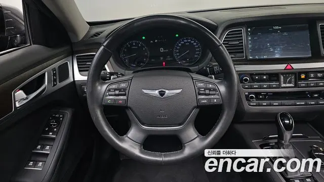 HYUNDAI GENESIS DH 2016 — 216 307 км, серебристо-серый, Корея — под ключ — фото 12