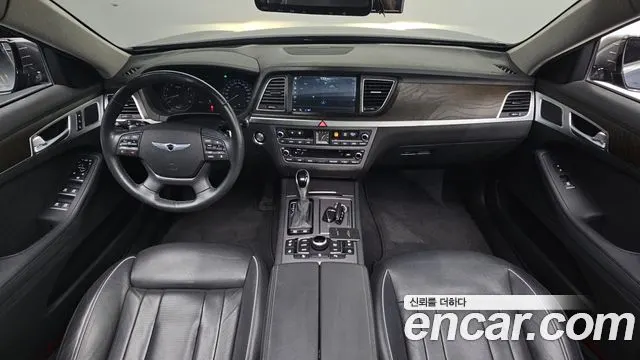 HYUNDAI GENESIS DH 2016 — 216 307 км, серебристо-серый, Корея — под ключ — фото 7
