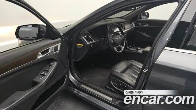 HYUNDAI GENESIS DH 2016 — 216 307 км, серебристо-серый, Корея — под ключ — фото 10