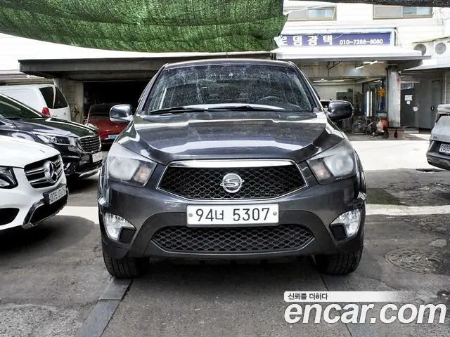 KGM KORANDO SPORTS 2014 — 157 408 км, серый, Корея — под ключ — фото 1