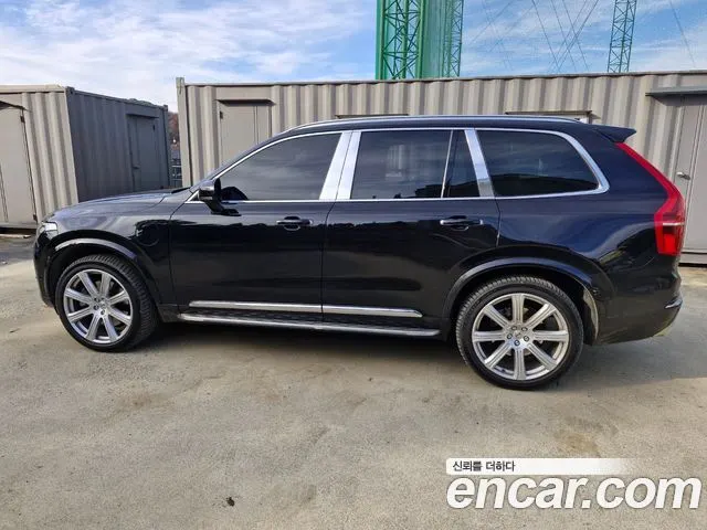 VOLVO XC90 2017 — 73 000 км, чёрный, Корея — под ключ — фото 12