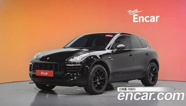 PORSCHE MACAN 2015 — 112 774 км, чёрный, Корея — под ключ — фото 2