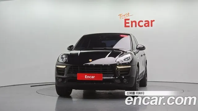 PORSCHE MACAN 2015 — 112 774 км, чёрный, Корея — под ключ — фото 3