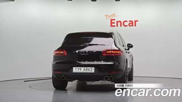 PORSCHE MACAN 2015 — 112 774 км, чёрный, Корея — под ключ — фото 4