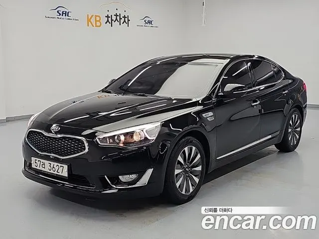 KIA K7 HYBRID 2014 — 188 931 км, чёрный, Корея — под ключ — фото 12
