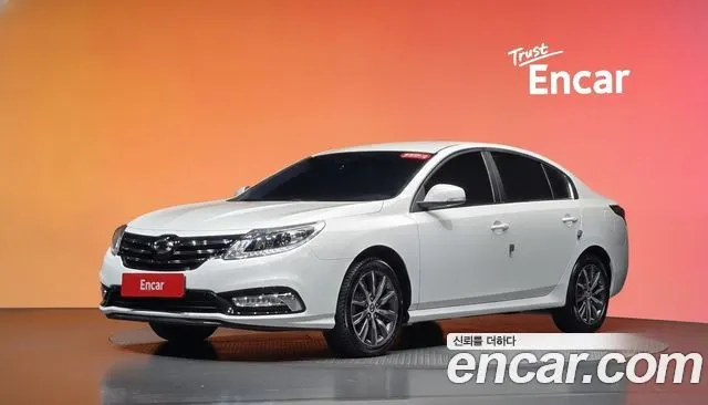 RENAULT KOREA SM5 NOVA 2018 — 99 110 км, белый, Корея — под ключ — фото 2