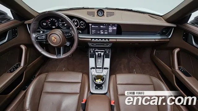 PORSCHE 911 2020 — 39 350 км, белый-перламутр, Корея — под ключ — фото 7