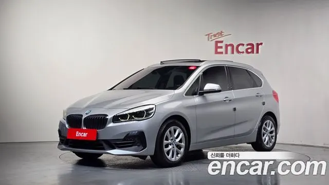BMW 2 SERIES ACTIVE TOURER 2020 — 147 957 км, серебристый, Корея — под ключ — фото 1