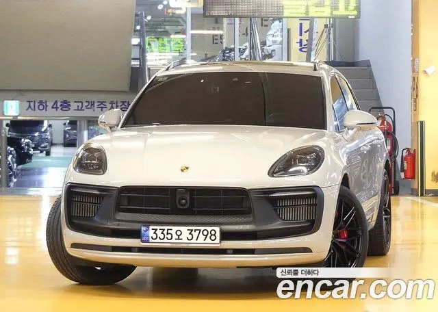 PORSCHE MACAN 2023 — 28 000 км, серебристо-серый, Корея — под ключ — фото 3