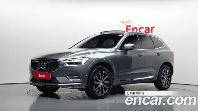 VOLVO XC60 2018 — 153 793 км, серебристо-серый, Корея — под ключ — фото 1