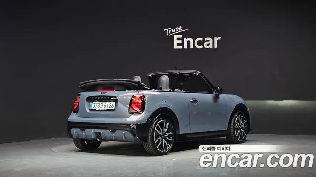 MINI COOPER S CONVERTIBLE 2026 — 3 365 км, серебристо-серый, Корея — под ключ — фото 2