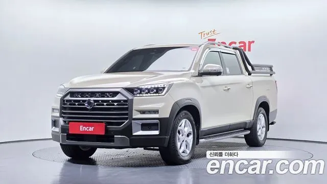 KGM REXTON SPORTS KHAN 2024 — 21 005 км, белый-перламутр, Корея — под ключ — фото 1