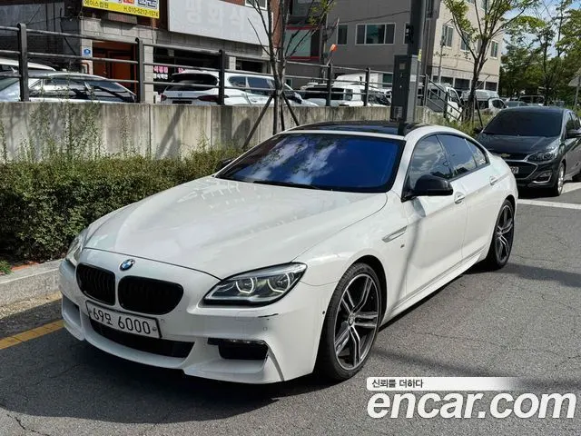 BMW 6 SERIES 2017 — 72 000 км, белый, Корея — под ключ — фото 2