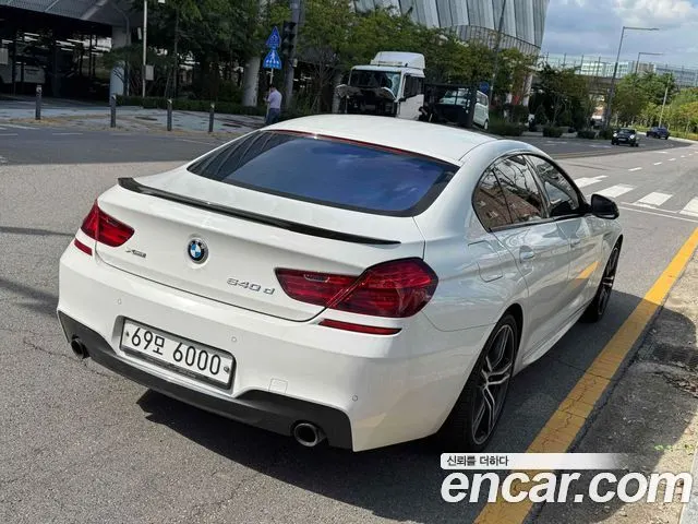 BMW 6 SERIES 2017 — 72 000 км, белый, Корея — под ключ — фото 4