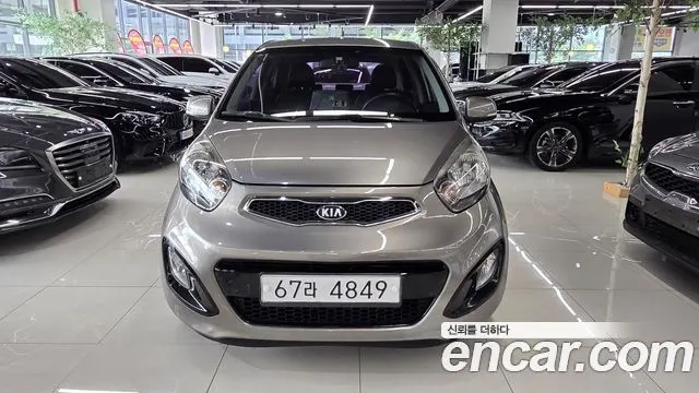 KIA MORNING 2013 — 162 111 км, светло-золотистый, Корея — под ключ — фото 1