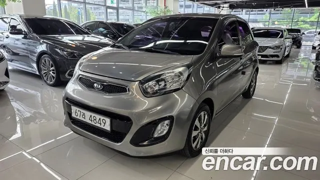 KIA MORNING 2013 — 162 111 км, светло-золотистый, Корея — под ключ — фото 2