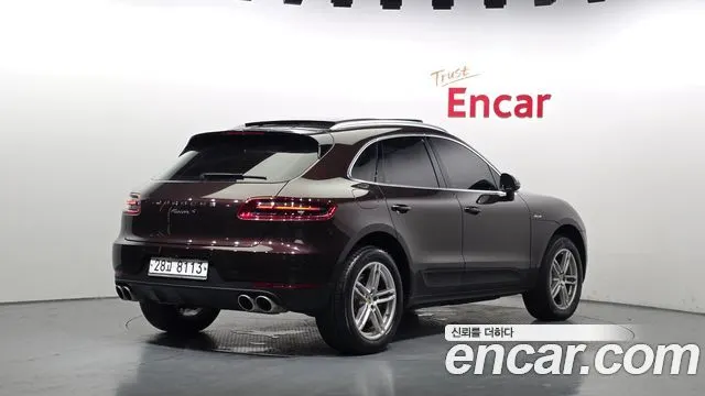 PORSCHE MACAN 2015 — 92 388 км, коричневый, Корея — под ключ — фото 2