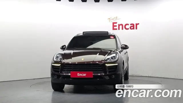 PORSCHE MACAN 2015 — 92 388 км, коричневый, Корея — под ключ — фото 3