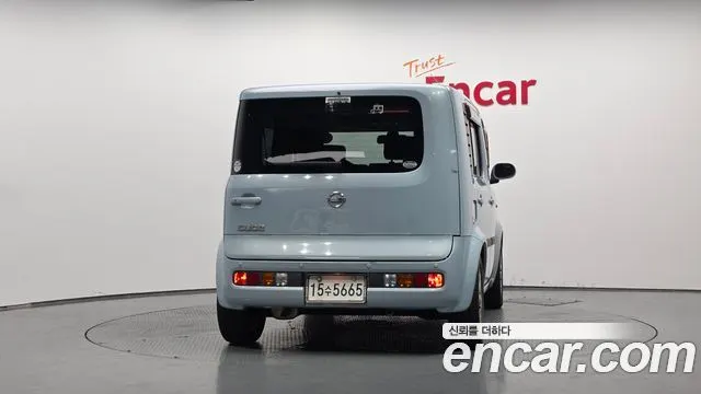 NISSAN CUBE 2003 — 205 287 км, голубой, Корея — под ключ — фото 4