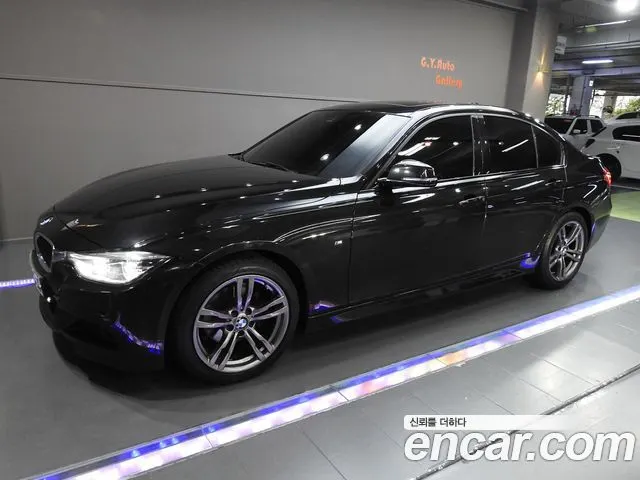 BMW 3 SERIES 2016 — 153 575 км, чёрный, Корея — под ключ — фото 11