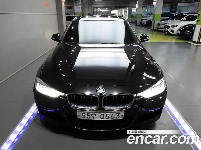 BMW 3 SERIES 2016 — 153 575 км, чёрный, Корея — под ключ — фото 3