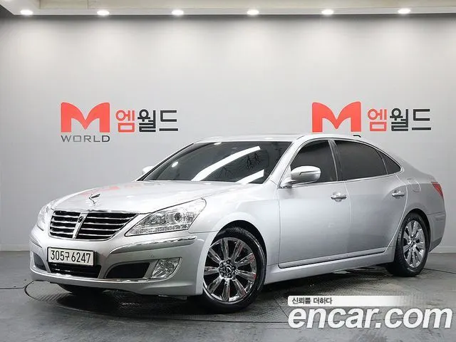 HYUNDAI EQUUS 2010 — 70 765 км, серебристо-серый, Корея — под ключ — фото 11