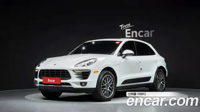 PORSCHE MACAN 2017 — 144 875 км, белый, Корея — под ключ — фото 1