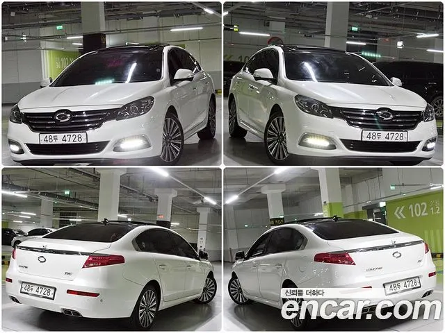 RENAULT KOREA SM7 NOVA 2015 — 129 478 км, белый, Корея — под ключ — фото 12