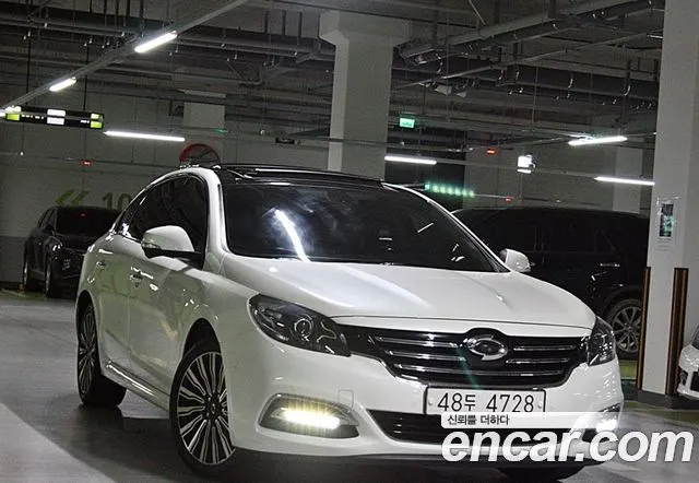 RENAULT KOREA SM7 NOVA 2015 — 129 478 км, белый, Корея — под ключ — фото 4
