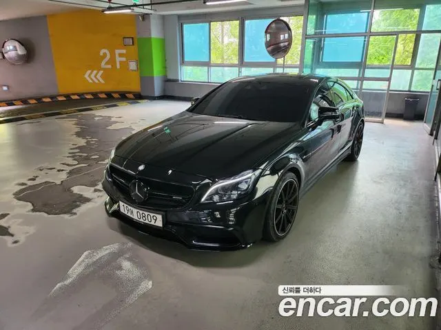 MERCEDES-BENZ CLS-CLASS W218 2016 — 80 200 км, чёрный, Корея — под ключ — фото 2