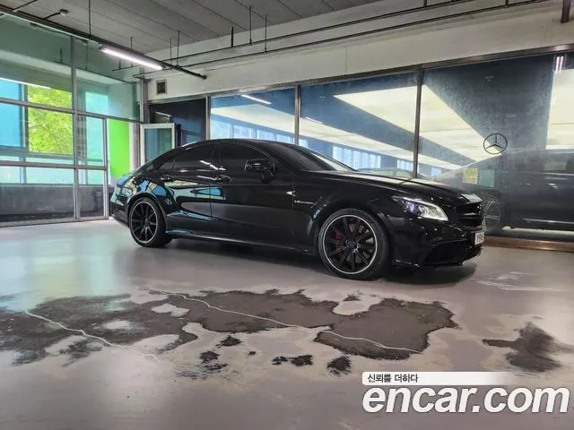 MERCEDES-BENZ CLS-CLASS W218 2016 — 80 200 км, чёрный, Корея — под ключ — фото 3