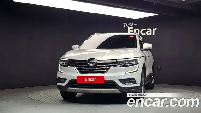 RENAULT KOREA QM6 2017 — 226 121 км, белый, Корея — под ключ — фото 3