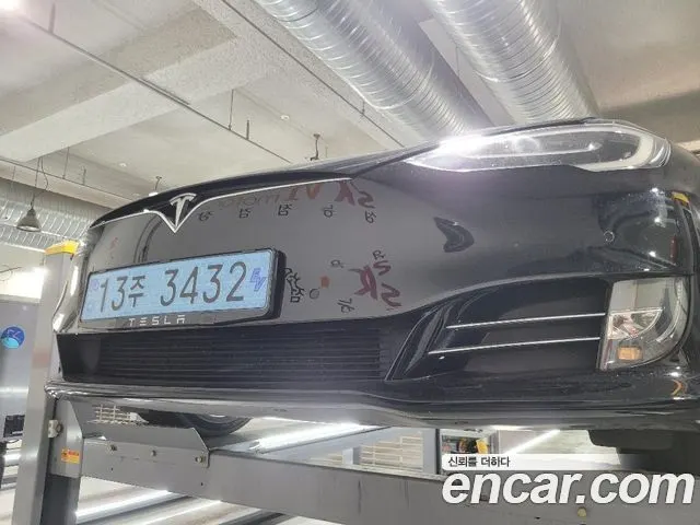 TESLA MODEL S 2019 — 192 756 км, чёрный, Корея — под ключ — фото 1
