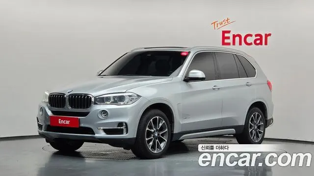 BMW X5 2018 — 167 455 км, серебристый, Корея — под ключ — фото 1
