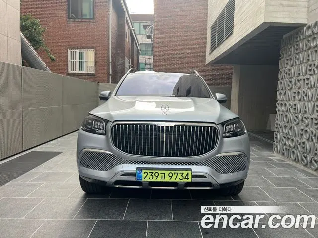 MERCEDES-BENZ GLS-CLASS X167 2023 — 70 000 км, серебристый, Корея — под ключ — фото 3