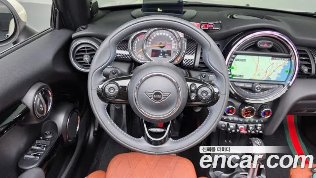 MINI COOPER S CONVERTIBLE 2019 — 38 307 км, белый-перламутр, Корея — под ключ — фото 12