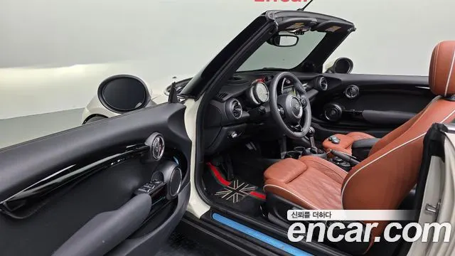 MINI COOPER S CONVERTIBLE 2019 — 38 307 км, белый-перламутр, Корея — под ключ — фото 10