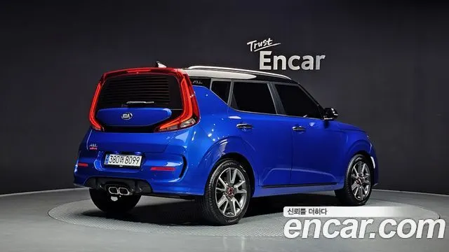 KIA SOUL BOOSTER 2019 — 50 917 км, синий, Корея — под ключ — фото 2