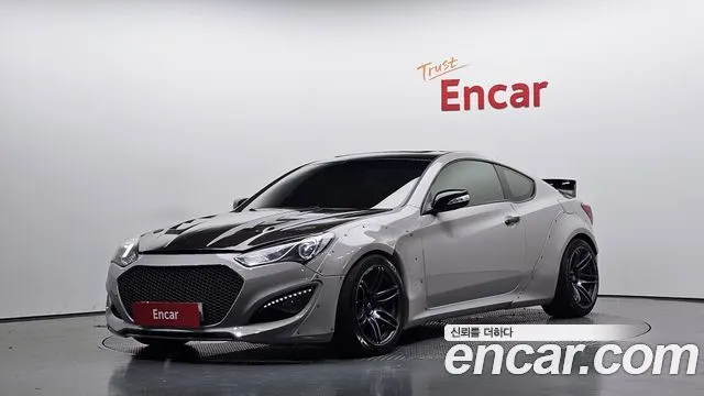 HYUNDAI GENESIS COUPE 2012 — 190 311 км, белый-перламутр, Корея — под ключ — фото 1