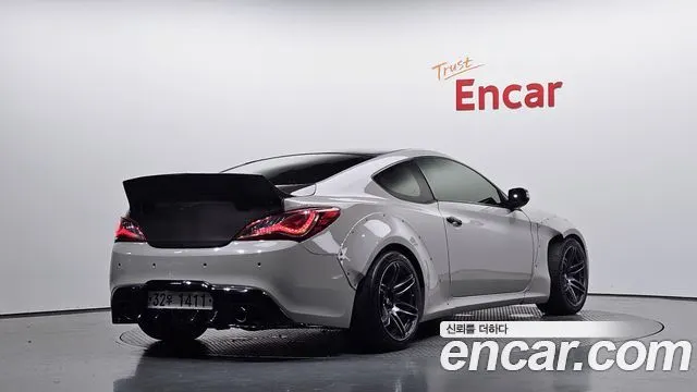 HYUNDAI GENESIS COUPE 2012 — 190 311 км, белый-перламутр, Корея — под ключ — фото 2