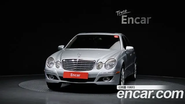 MERCEDES-BENZ E-CLASS W211 2008 — 154 925 км, серебристый, Корея — под ключ — фото 3